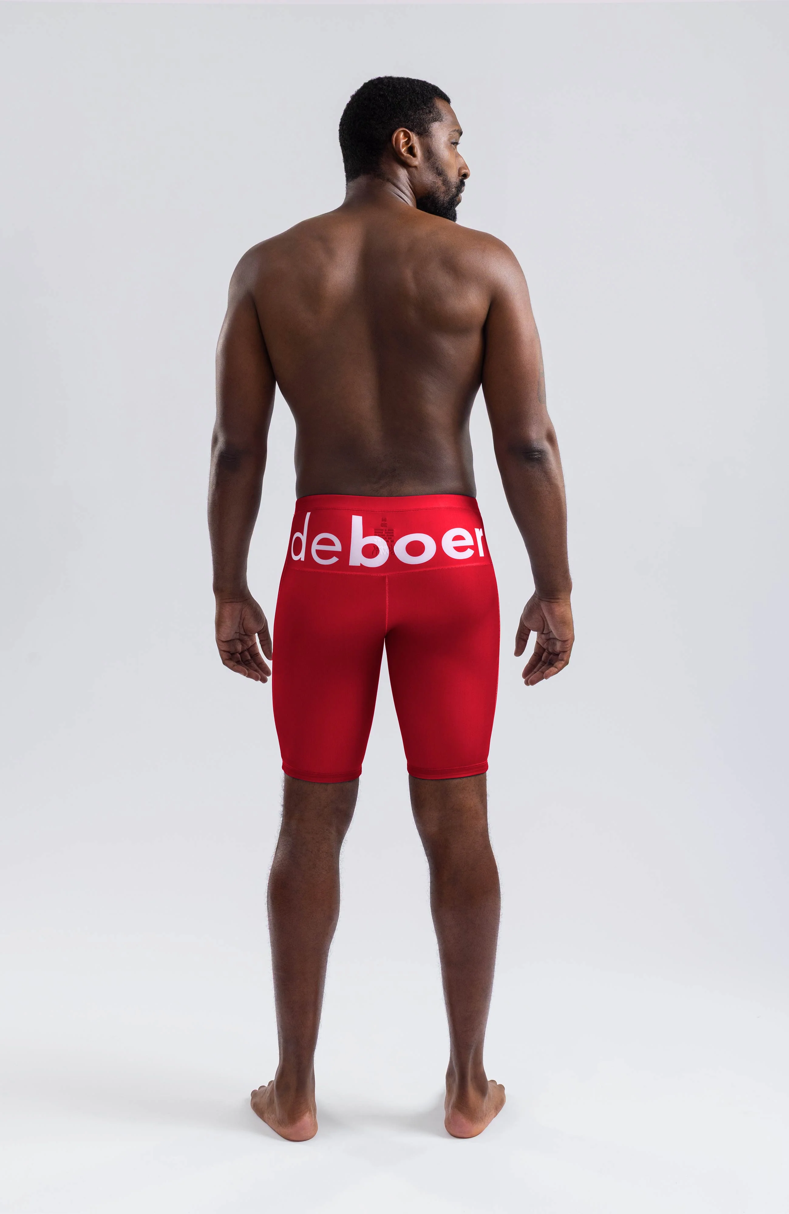 men's jammer big logo/red - Image 3