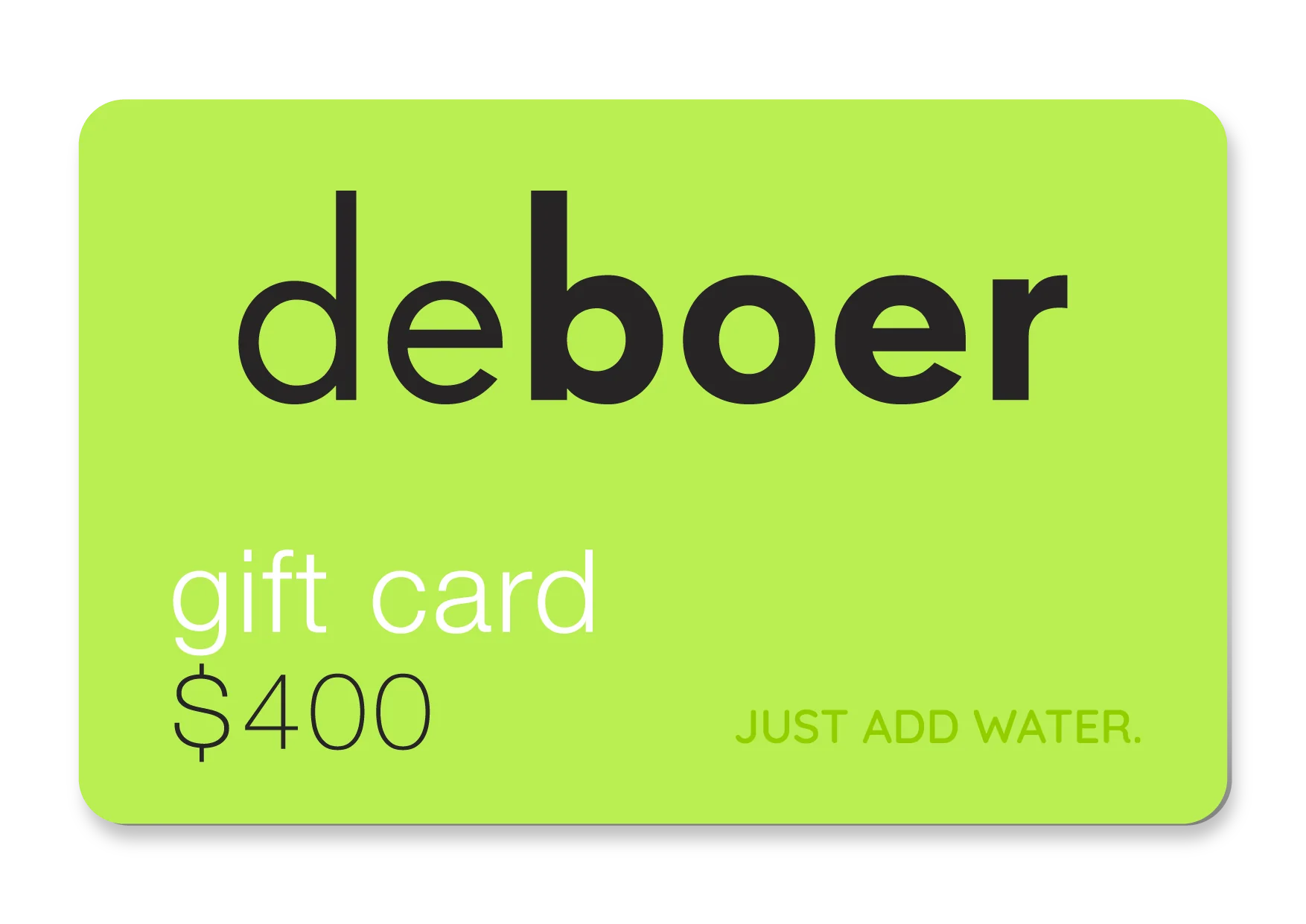deboer gift card - Image 6
