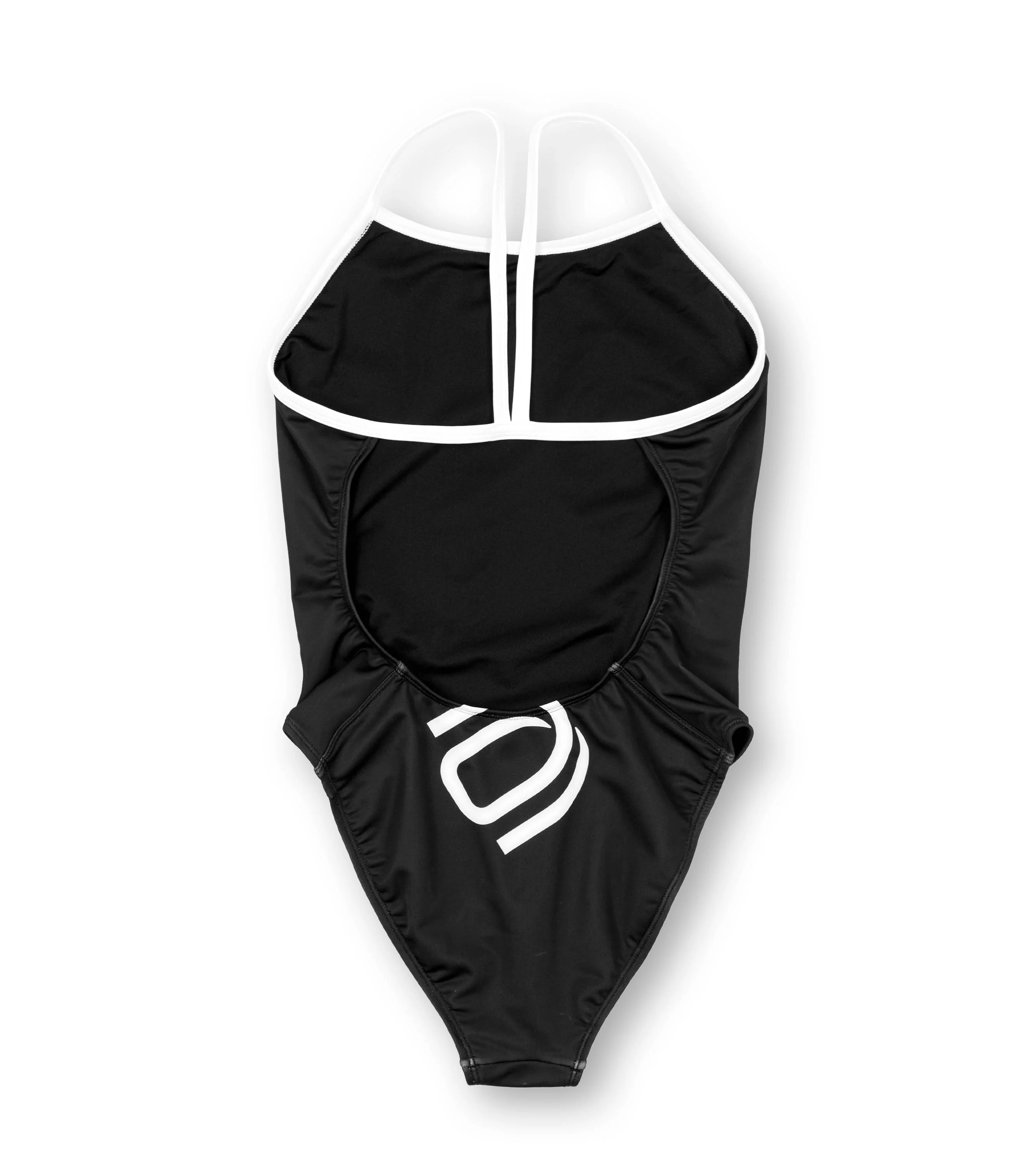women's open back big logo/black - Image 6