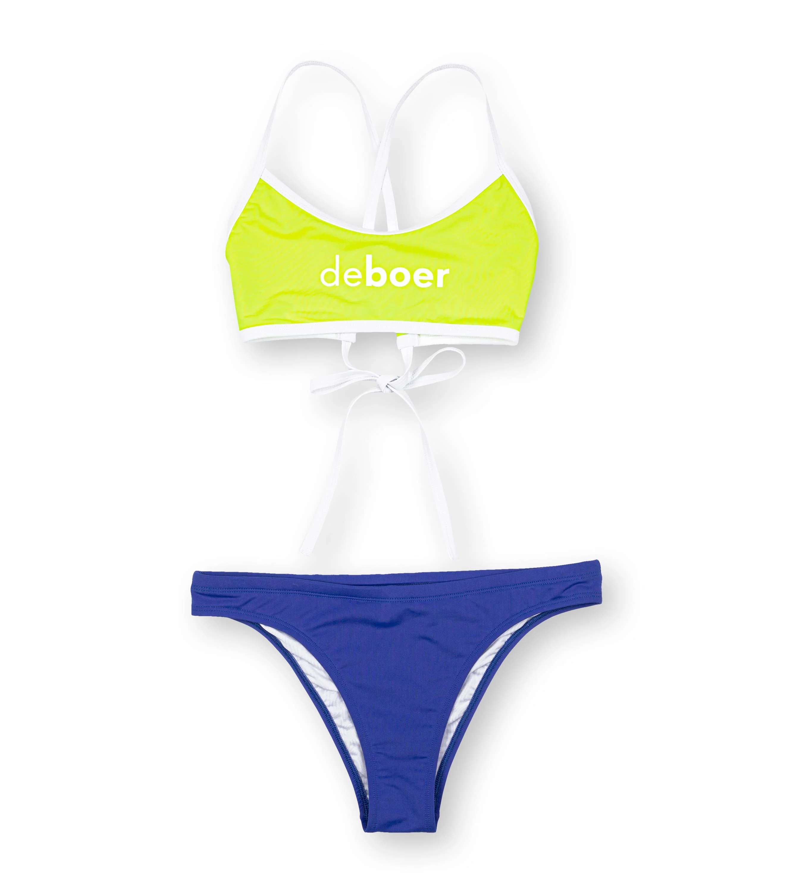 women's two piece yellow/cobalt - Image 5