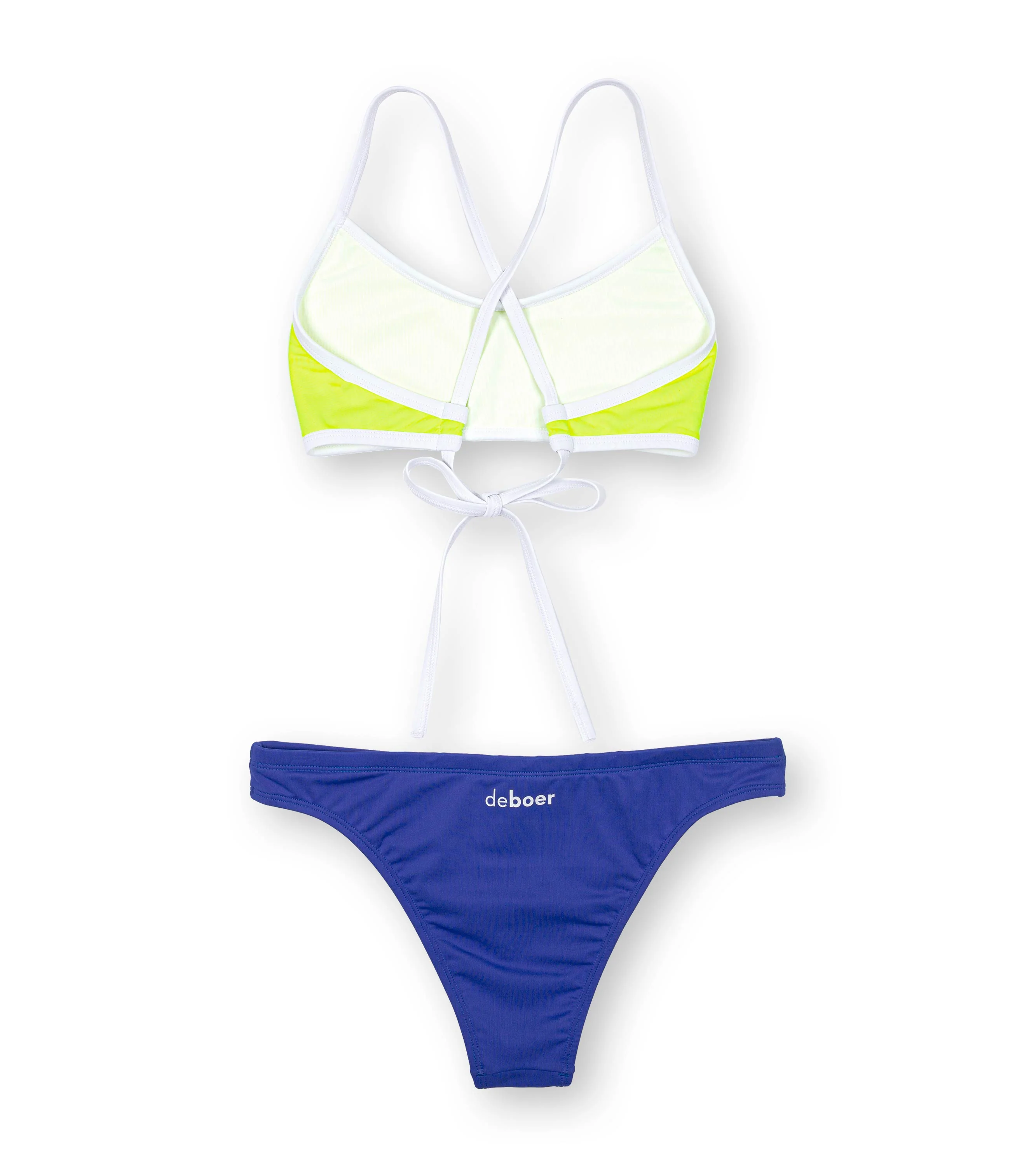 women's two piece yellow/cobalt - Image 6